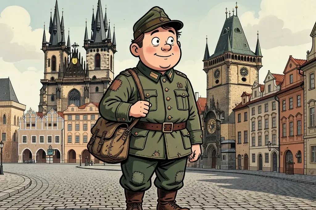 Le soldat Švejk, figure de l’humour absurde tchèque