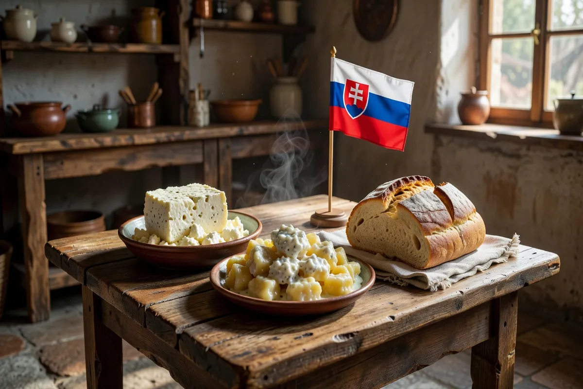 Bryndzové halušky, le plat national slovaque