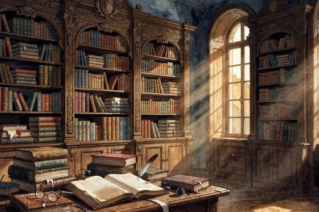 Bibliothèque baroque de Prague