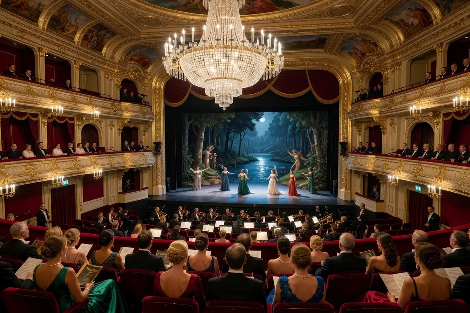 Opéra National de Prague, scène de représentation contemporaine