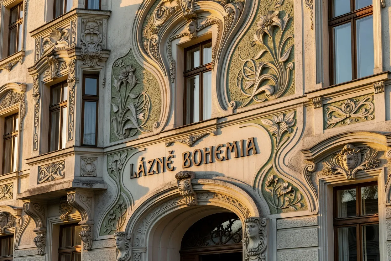 Secesní architektura lázeňských hotelů v Karlových Varech