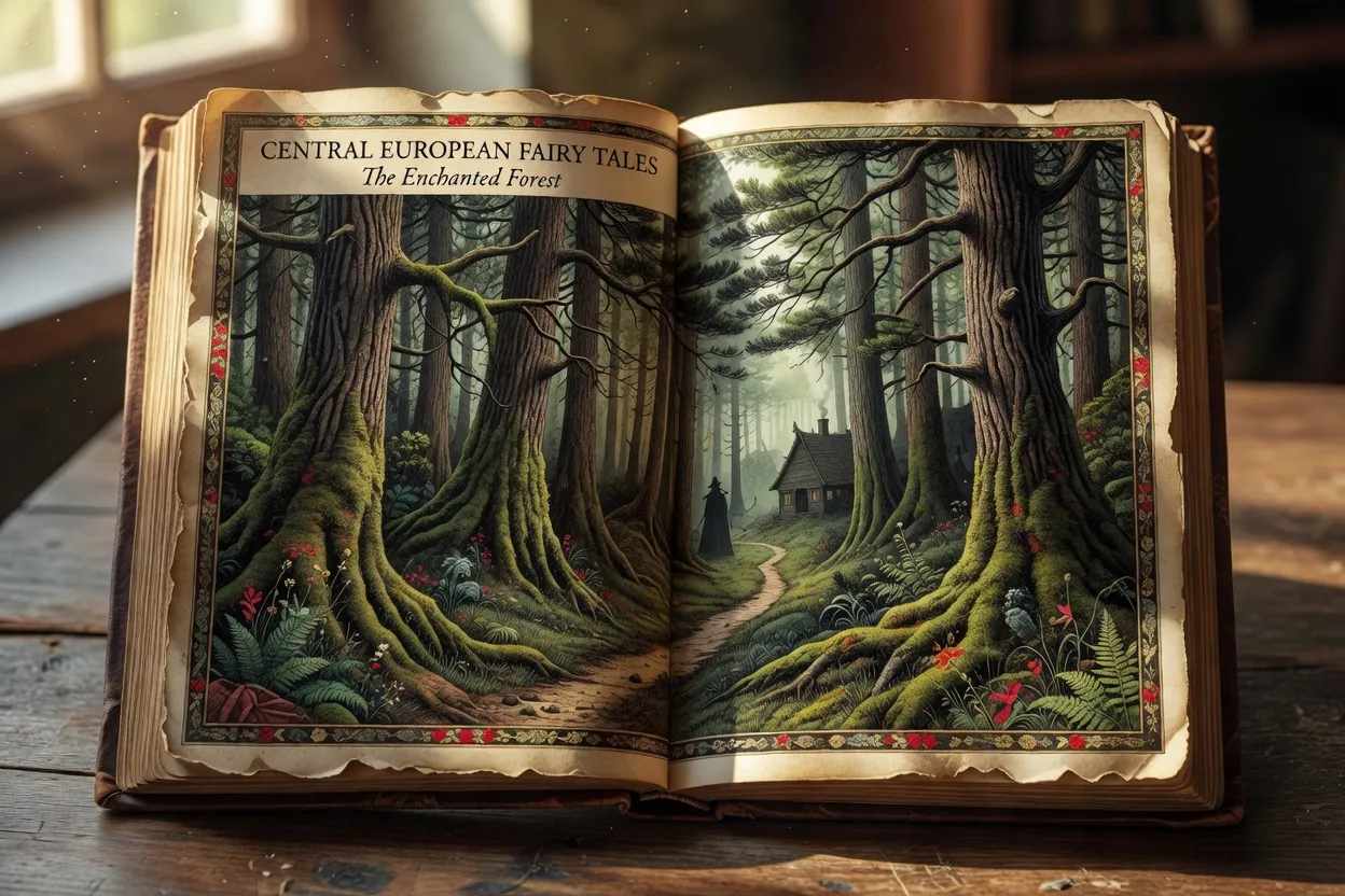 Ilustrace k tradičním českým a slovenským pohádkám