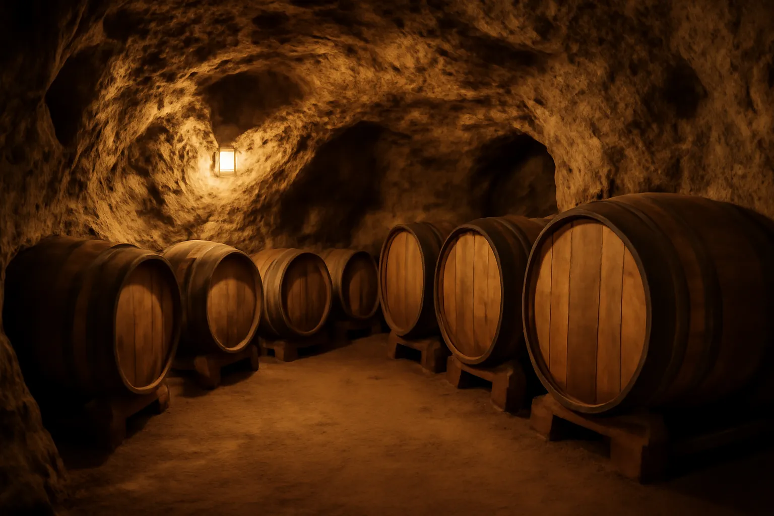 Cave à vin traditionnelle morave, vinné sklípky