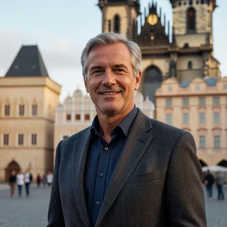 Jan Novák, průvodce Prahou a specialista na Kafku