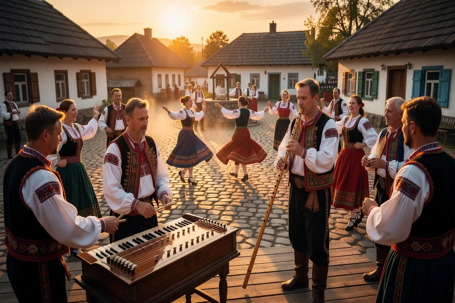 Le folklore slave : instruments, danses et transmission vivante