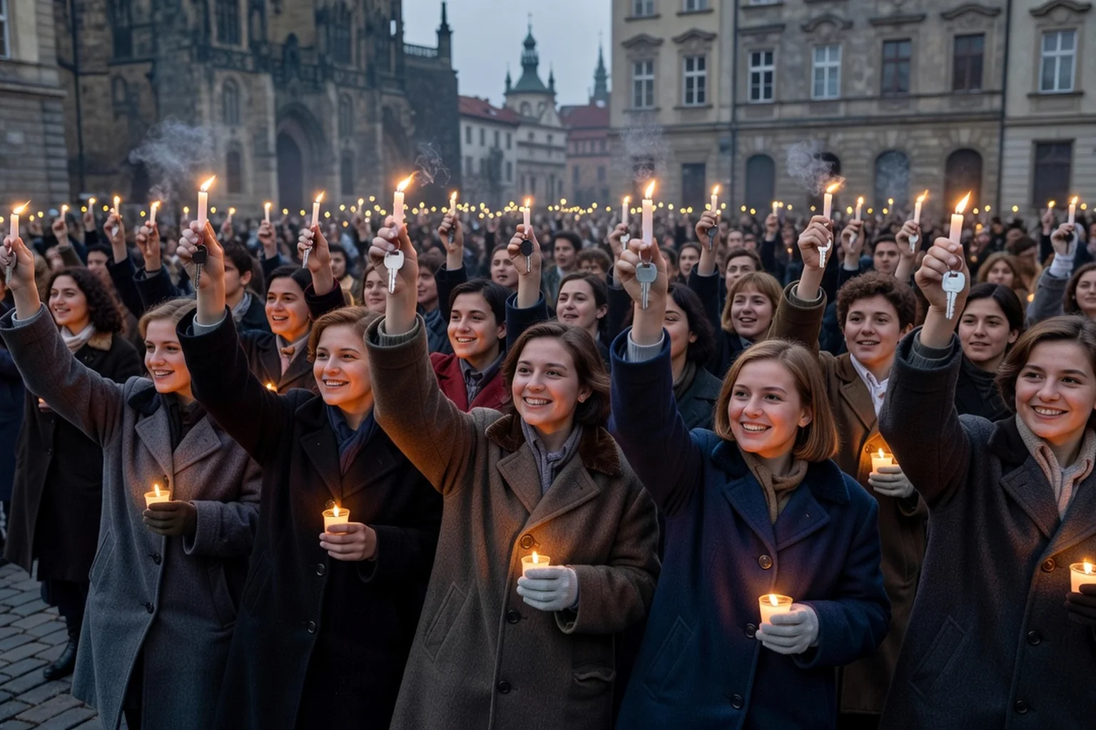 Sametová revoluce 1989 očima Francouzů: Paříž v listopadu 1989